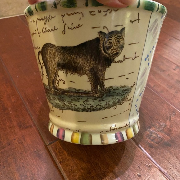 John Derian Cache Pot Vase Tozai Home Hand Painted Vintage Collectible - Picture 2 of 6